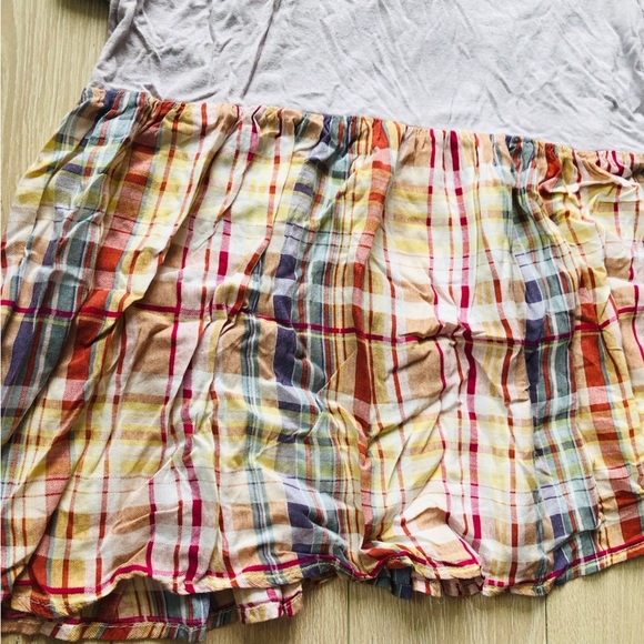 Welcome Doll Japanese Brand Babydoll Plaid Top - Picture 3 of 9